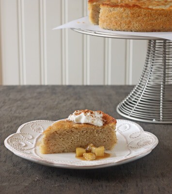 Post image for Buttermilk Spice Cake with Carmelized Apples