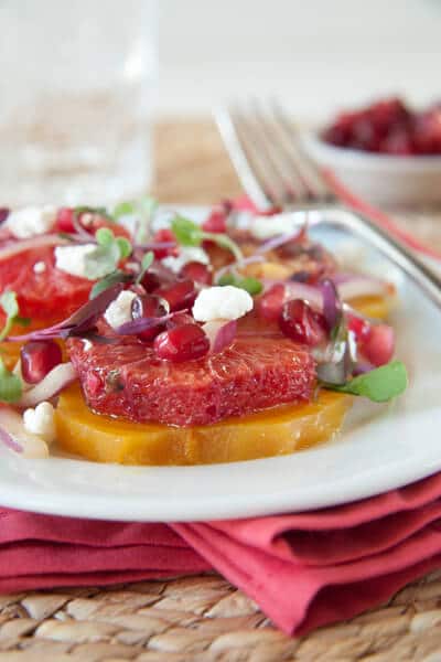 Post image for Blood Orange, Beet and Goat Cheese Salad