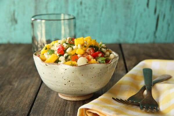 Post image for Mango, Corn and Red Bell Pepper Salsa