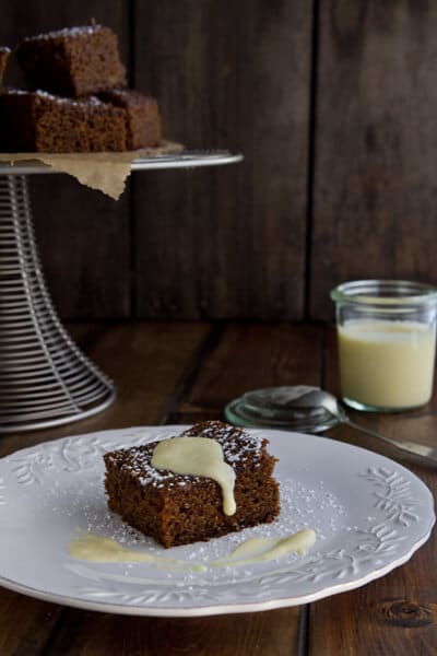 Post image for Gingerbread with Spiced Creme Anglaise