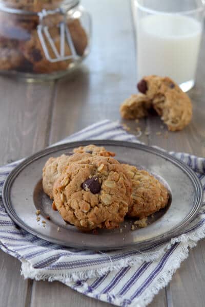 Post image for Almond Butter, Chocolate and Coconut Cookies and Kitchenaid