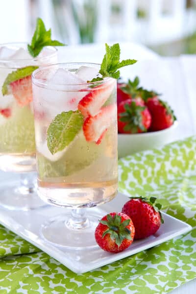 Post image for Celebrating with a Strawberry Faujito !