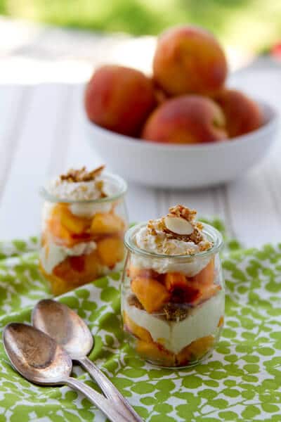 Post image for Peach Cranachan and  the peaches of the Masumoto Farm