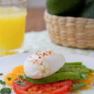 Avocado, Tomato and Egg Salad