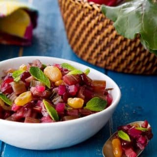 rainbow chard relish