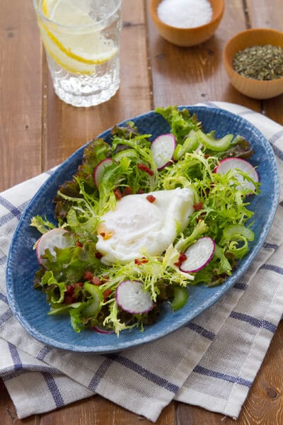 Poached-Egg-and-Frisee-Salad