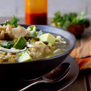 Turkey Chili with Salsa Verde