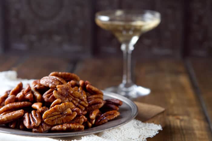 Bourbon Maple Pecans