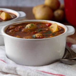 Smoky Tomato and Lentil Soup