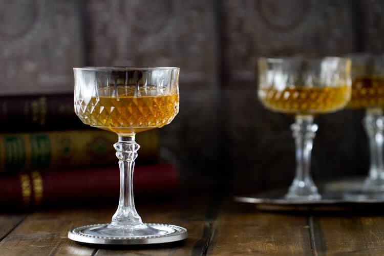 Lightened with a little sherry, the Orkney Chapel Cocktail is sweet, smoky and a little nutty - a delicious introduction to whisky cocktails! 