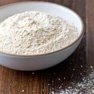 Freshly milled whole wheat flour