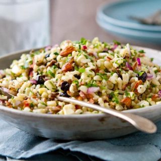 Corn and Blueberry Wild Rice Salad Recipe