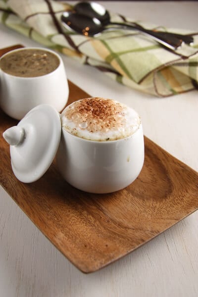 Mushroom Cappucino Soup