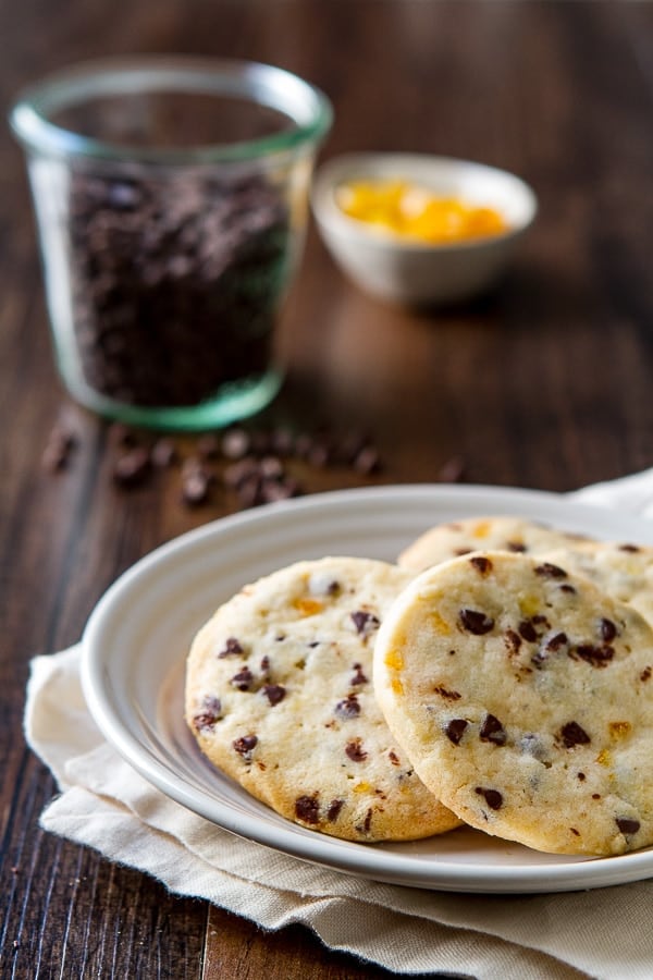 Chocolate and Orange Ice Box Cookies