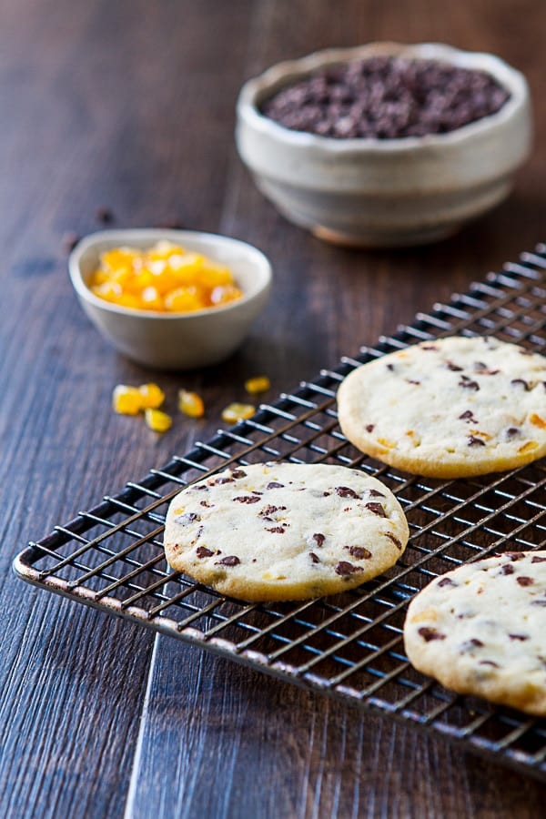 Chocolate and Orange Icebox Cookies