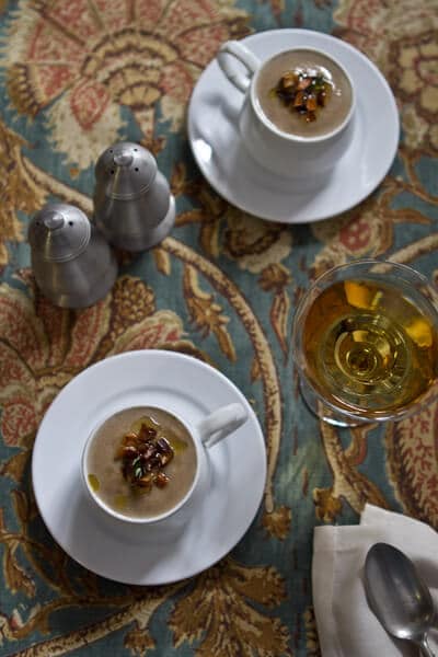 Chestnut and Mushroom Soup