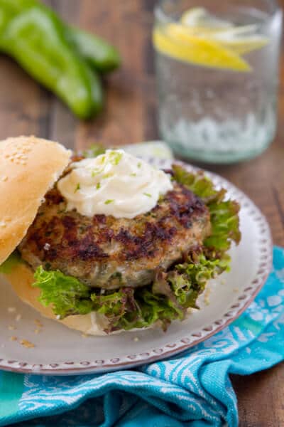 Hatch Chile Turkey Burger