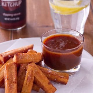 Indian Chickpea Fries with Smoky Date Not Ketchup