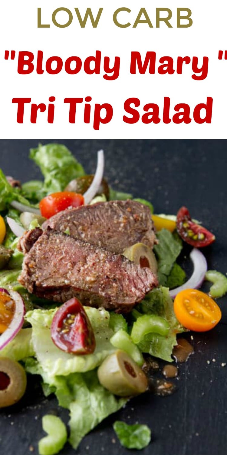 Tri Tip Salad with Bloody Mary Salsa A Communal Table