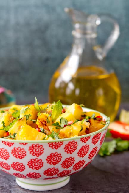 Grilled Pineapple Salsa