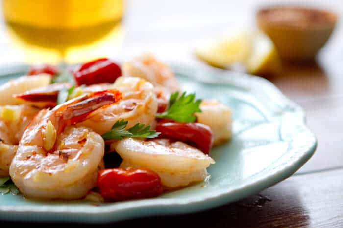 Spanish Poached Shrimp