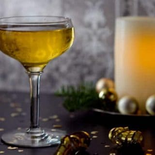 St. Germaine, applejack and pear liqueur and bubbly prosecco combine in this elegant St. Germaine Champagne cocktail.