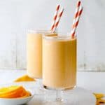 Loaded with vitamin A, calcium and protein, this creamy sweet potato and orange smoothie is just the thing to power your afternoon.