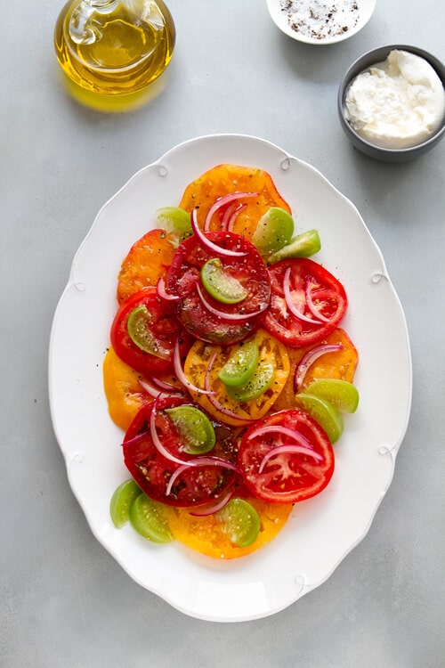 Tomatillo and Tomato Salad - A Communal Table