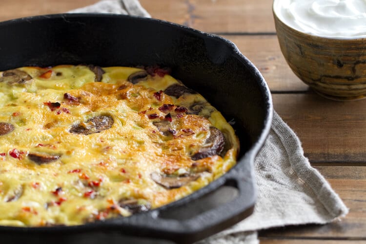 Chobani-Fritatta-out-of-the-oven