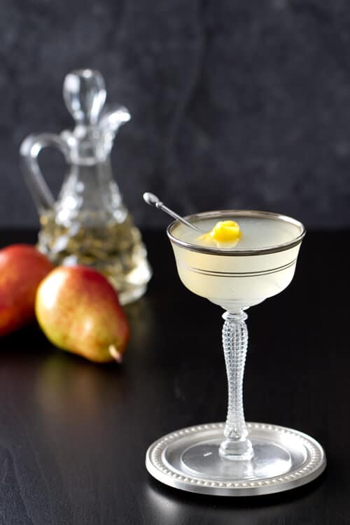 Vanilla Pear Vodka Gimlet Recipe
