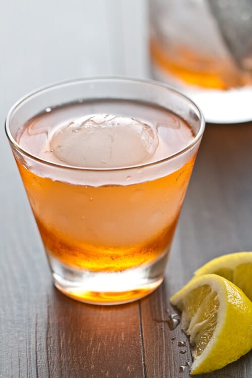 The Contessa Cocktail - the Negron's sexier cousin with Aperol, gin and dry vermouth