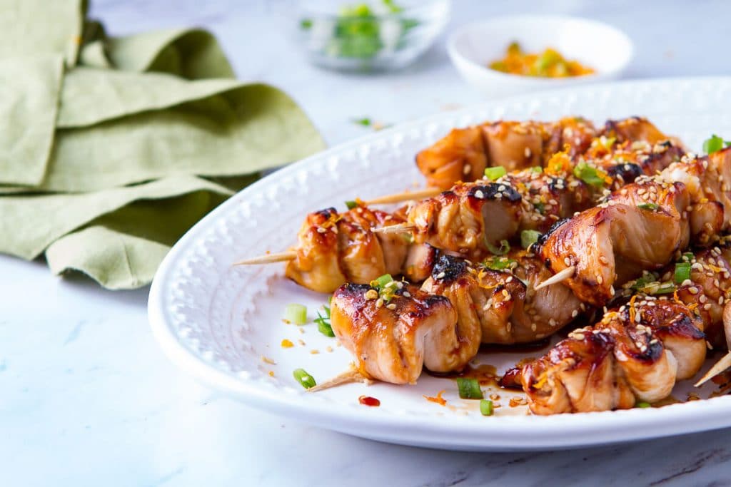 Teriyaki Chicken Skewers in the Oven | A Communal Table