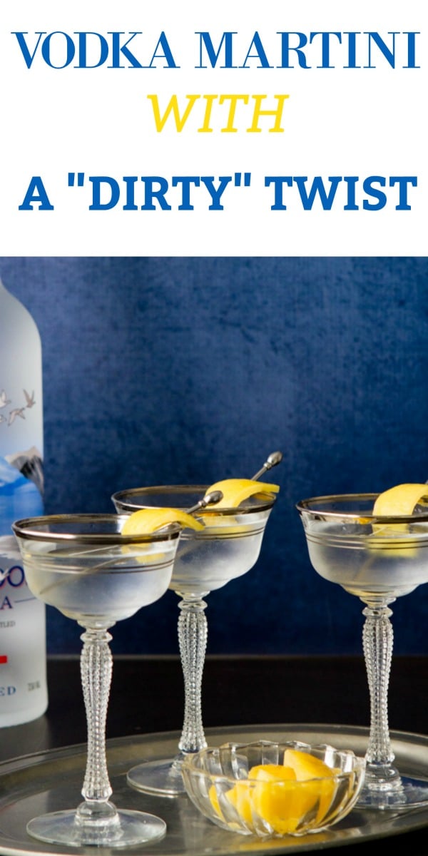 Grey Goose Martini with a Twist A Communal Table