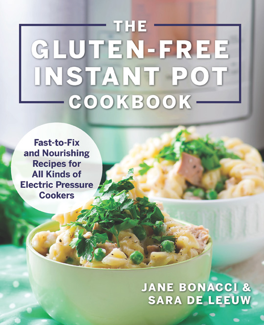cover shot of the gluten free instant pot cookbook