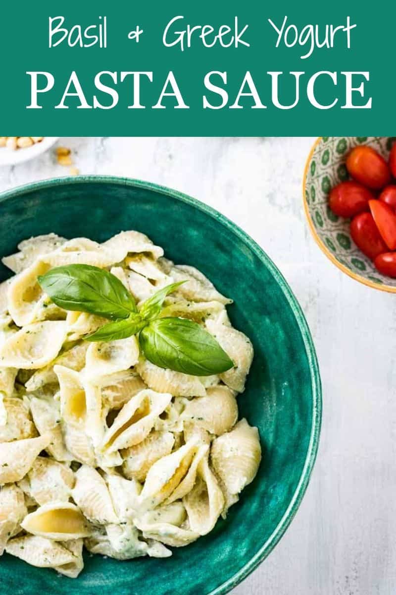 Basil and Greek Yogurt Pasta Sauce A Communal Table
