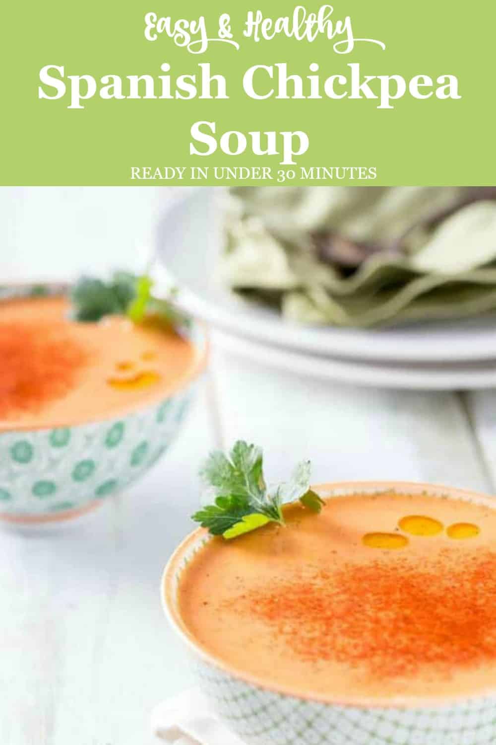 Creamy Spanish Garbanzo Bean Soup RecipeA Communal Table