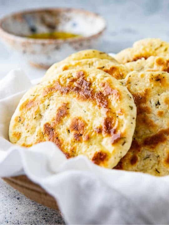 Easy Yogurt Flatbread Recipe A Communal Table