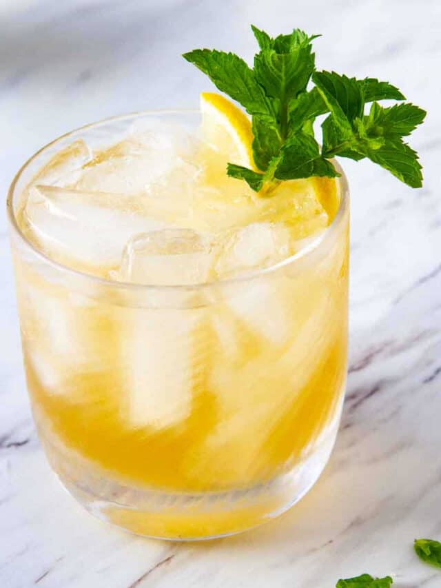 Bourbon Lemon Drop Martini A Communal Table