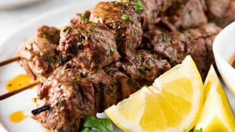 Easy Grilled Lamb Skewers Recipe